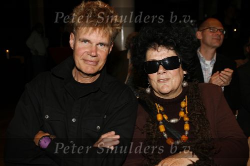 Amsterdam 31 mei 2006
Presentatie cd  box Ramses Shaffy in de rode hoed.
Ad Visser met vrouw
Peter Smulders bv