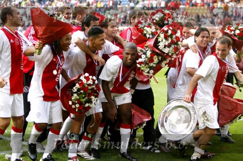 Amsterdam 13 augustus 2006
AJAX-PSV 3-1 om de Johan Cruyffschaal in de arena.
Ajax winnaar
Peter Smulders bv