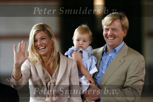 Apeldoorn 18 augustus 2006
Fotosessie met Maxima Prins Willem Alexandert en Alexia op paleis het Loo.