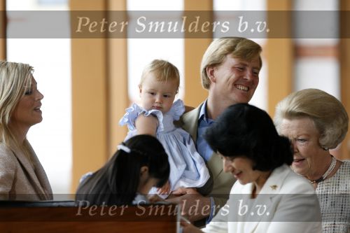 Apeldoorn 18 augustus 2006
Fotosessie met Maxima Prins Willem Alexandert en Alexia op paleis het Loo.