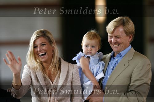Apeldoorn 18 augustus 2006
Fotosessie Maxima Prins Willem Alexandert en Alexia