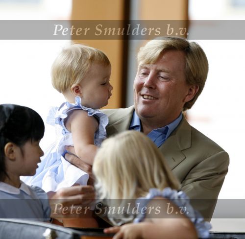 Apeldoorn 18 augustus 2006
Prinses Alexia en Prins Willem Alexander