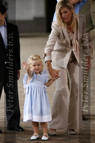 Apeldoorn 18 augustus 2006
Prinses Amalia en Maxima