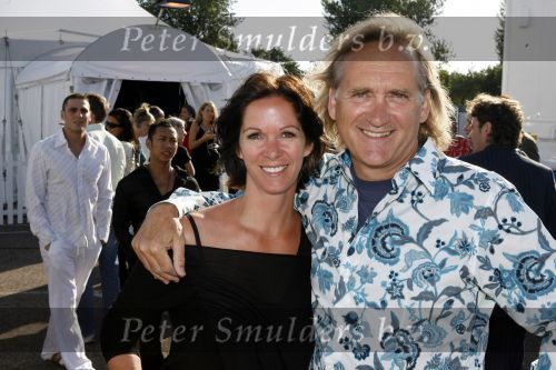 Amsterdam 14 juli 2006
Premiere Cirque du Soleil Alegria.
Annemarie v Gaal met vriend