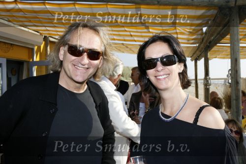 Noordwijk 29 juni 2006
Opening strandtent van huis ter duin. 
Annemarie v Gaal met haar vriend ... de Vlieger
Peter Smulders bv
