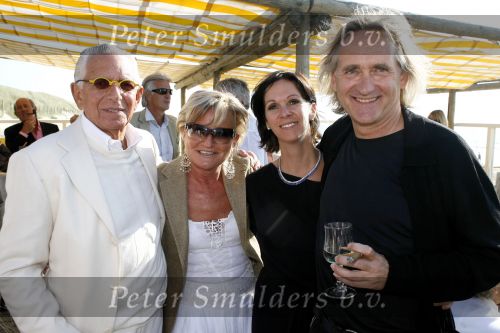 Noordwijk 29 juni 2006
Opening strandtent van huis ter duin. 
Annemarie v Gaal met haar vriend ... de Vlieger
Peter Smulders bv