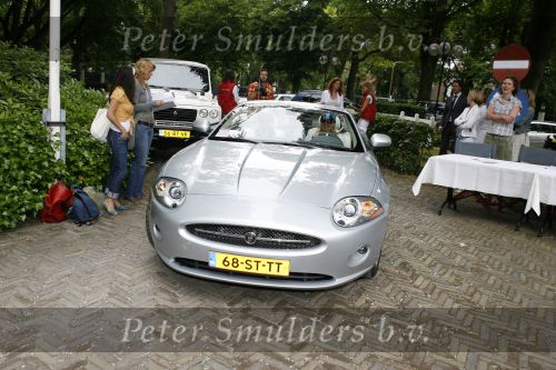 Wassenaar 19 juni 2006
Beau Monde rally met cabrio\'
Annita v d Hoeven in Jaguar cabrio
Peter Smulders bv