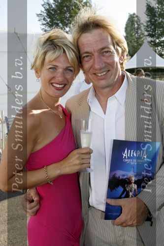 Amsterdam 14 juli 2006
Premiere Cirque du Soleil Alegria.
Bavo Galema met vriendin