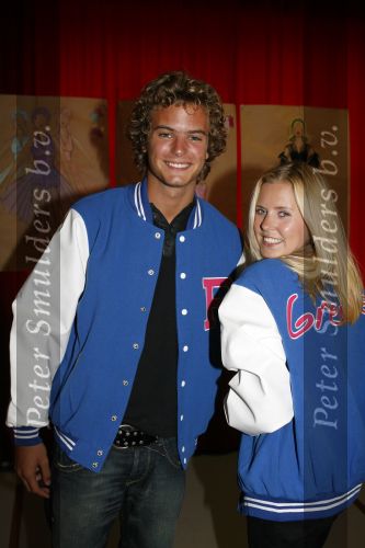 Amsterdam 21 augustus 2006
Presentatie Grease in de focus studios.
Jim bakkum met Bettina Holwerda.
Peter Smulders bv