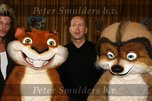 Amsterdam 26 juni 2006
Persconferentie over the edge in het Amstel hotel
Bruce Willis  en Tygo Gernandt
Peter Smulders bv