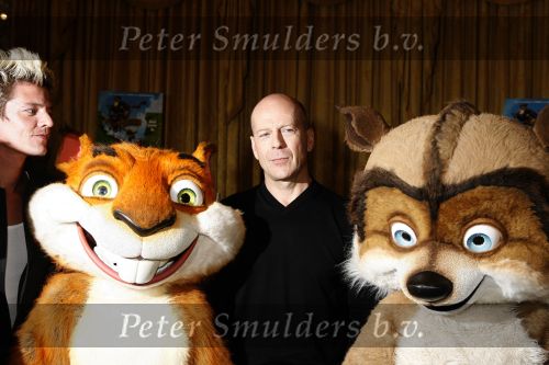Amsterdam 26 juni 2006
Persconferentie over the edge in het Amstel hotel
Bruce Willis  en Tygo Gernandt
Peter Smulders bv