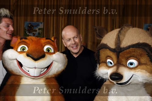 Amsterdam 26 juni 2006
Persconferentie over the edge in het Amstel hotel
Bruce Willis  en Tygo Gernandt
Peter Smulders bv