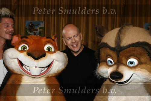 Amsterdam 26 juni 2006
Persconferentie over the edge in het Amstel hotel
Bruce Willis  en Tygo Gernandt
Peter Smulders bv