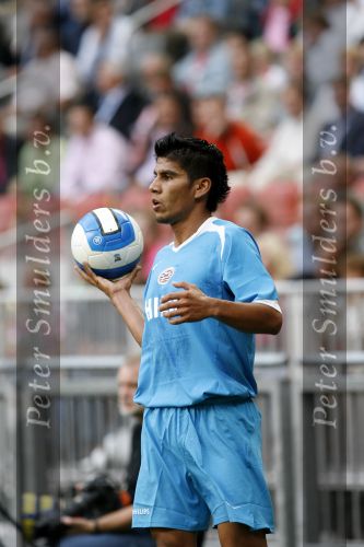 Amsterdam 13 augustus 2006
Ajax-PSV 3-1 om de johan Cruijff schaal in de arena.
Carlos Salcido
Peter Smulders bv