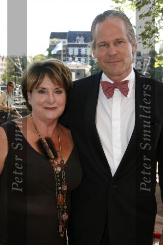 Amsterdam 15 juli 2006
Premiere Rembrandt in Carre.
Catherine Keyl met vriend Maurits
