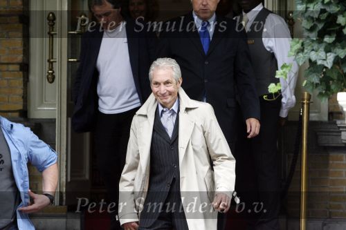 Amsterdam 2 augustus 2006
The Rolling stones vertrekken uit het amstel.

Charlie Watts