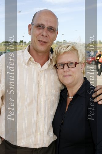 Amsterdam 14 juli 2006
Premiere Cirque du Soleil Alegria.
Co Stompe met vrouw