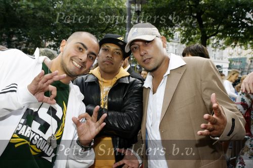 Amsterdam 20 augustus 2006
Premiere Step Up in pathe City in Amsterdam.
Partysquad en DJ Chucky (m)
Peter Smulders bv