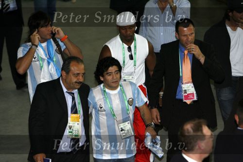 Frankfurt 21 juni 2006
Nederland tegen Argentinie tijdens de wk 2006 in duitsland.
Diego Maradona