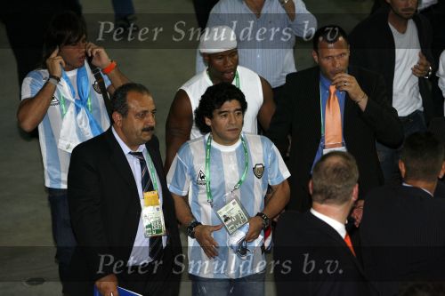 Frankfurt 21 juni 2006
Nederland tegen Argentinie tijdens de wk 2006 in duitsland.
Diego Maradona