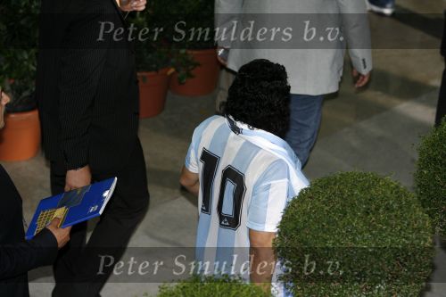 Frankfurt 21 juni 2006
Nederland tegen Argentinie tijdens de wk 2006 in duitsland.
Diego Maradona