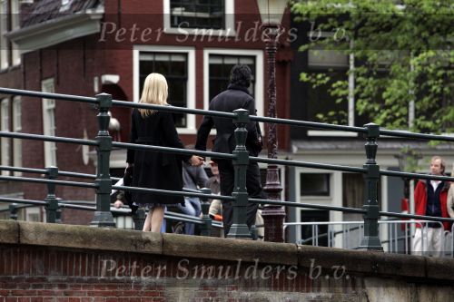 Amsterdam 20 mei 2006
Edwin v d Sar en zijn vrouw Annemarie trouwen in Amsterdam.
Dinand Woesthof met zijn zwangere vriendin Lucie
Peter Smulders bv