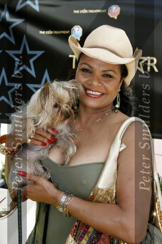 Amsterdam 16 juli 2006
OPening honden spa in het hilton hotel
Donna Lynton met hond
