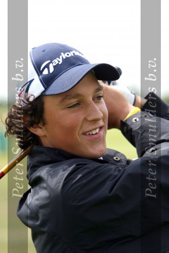 Halfweg, 4 Augustus 2006
Eerste ronde NK Strokeplay Heren op golfbaan 
Dylan boshart