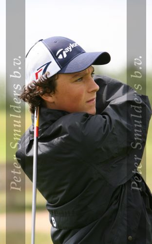 Halfweg, 4 Augustus 2006
Eerste ronde NK Strokeplay Heren op golfbaan 
Dylan Boshart