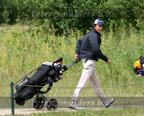 Halfweg, 4 Augustus 2006
Eerste ronde NK Strokeplay Heren op golfbaan 
Dylan Boshart