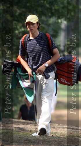 Molenschot, 22 Juli 2006
Golfclub Toxandria, Internationaal Golftoernooi Riverwoods 
Dylan Boshart als caddy voor Tim Sluiter