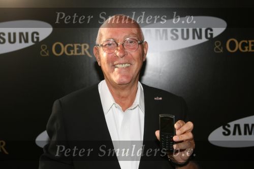 Amsterdam, 12 Juli 2006
Presentatie nieuw GSM Toestel type van Samsung X820 i.s.m. met Oger.  Edgar Vos