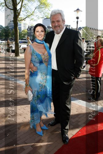 Amsterdam 15 juli 2006
Premiere Rembrandt in Carre.
Ernst daniel Smid met vrouw