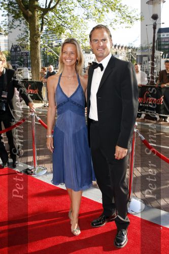 Amsterdam 15 juli 2006
Premiere Rembrandt in Carre.
Frank de Boer met vrouw