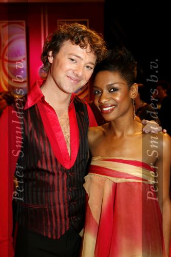 Hilversum 13 mei 2006
Finale dancing with the stars.
Frits Sissing en Sylvana Simons