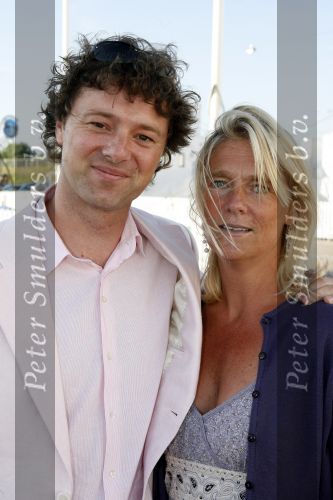 Amsterdam 14 juli 2006
Premiere Cirque du Soleil Alegria.
Frits Sissing met zijn vrouw.