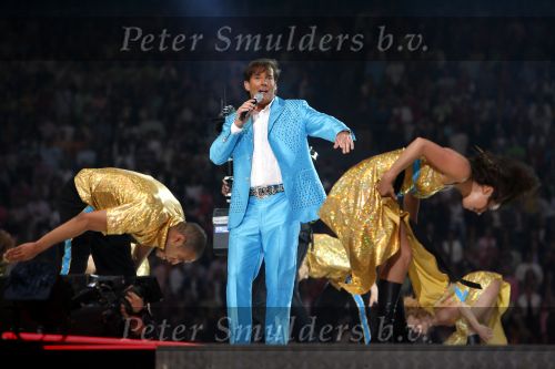 Amsterdam 27 mei 2006
Toppers in concert in de arena.
Rene  Froger  Gordon en Gerard Joling
Peter Smulders bv