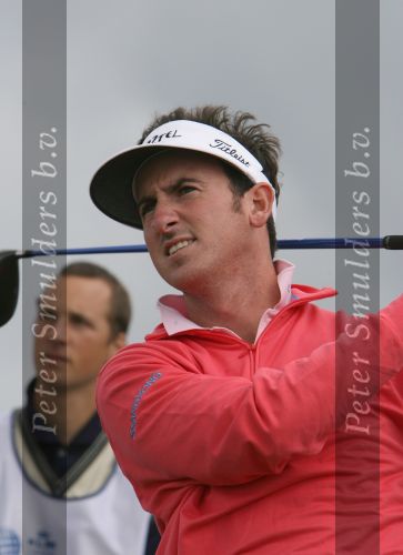 Zandvoort, 10 augustus 2006
KLM Dutch open golf 2006 Op de Kennemer golfclub
Conzalo Fernandez Castano ( Winnaar Dutch open 2005 )
