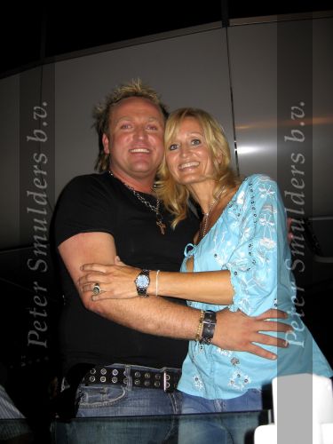 Amsterdam 22 juni 2006
Robbie Williams optreden in de arena.
Gordon en natasja Froger 
Peter Smulders bv