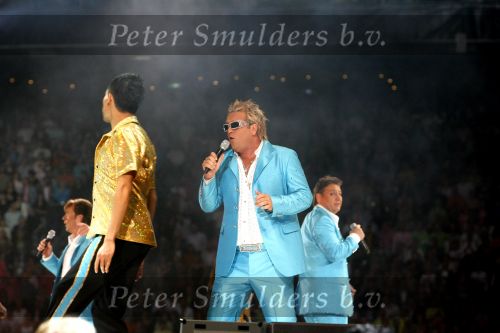 Amsterdam 27 mei 2006
Toppers in concert in de arena.
Rene  Froger  Gordon en Gerard Joling
Peter Smulders bv