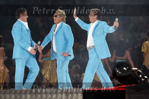 Amsterdam 27 mei 2006
Toppers in concert in de arena.
Rene  Froger  Gordon en Gerard Joling
Peter Smulders bv