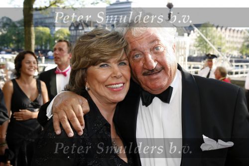 Amsterdam 15 juli 2006
Premiere Rembrandt in Carre.
Hans Boskamp met zijn vrouw Tine