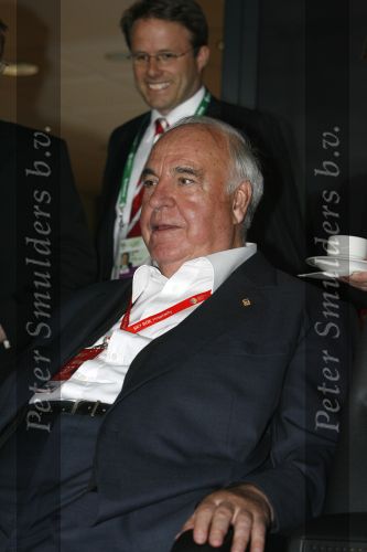 Frankfurt, 21 Juni 2006 3e wedstrijd in de poule tussen Nederland-Argentinie, eindstand 0-0
Helmuth Kohl
© Foto Peter Smulders BV