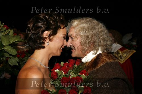 Amsterdam 15 juli 2006
Premiere Rembrandt in Carre.
Henk Poort met zijn vrouw Marjolein Keuning