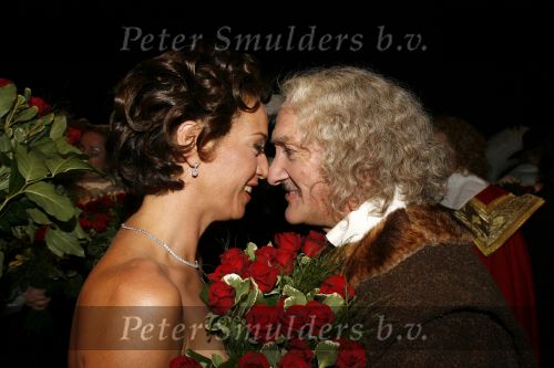 Amsterdam 15 juli 2006
Premiere Rembrandt in Carre.
Henk Poort met zijn vrouw Marjolein Keuning