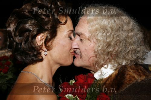 Amsterdam 15 juli 2006
Premiere Rembrandt in Carre.
Henk Poort met zijn vrouw Marjolein Keuning