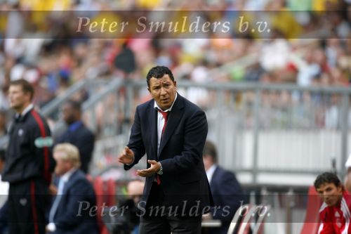Amsterdam 13 augustus 2006
AJAX-PSV 3-1 om de Johan Cruyffschaal in de arena.
Henk ten Cate
Peter Smulders bv