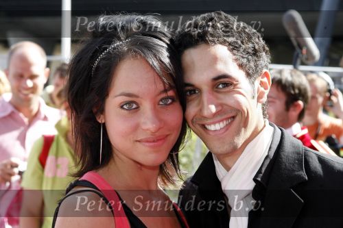 Amsterdam 15 juli 2006
Premiere K3 in pathe arena.
Cast het huis Anubis