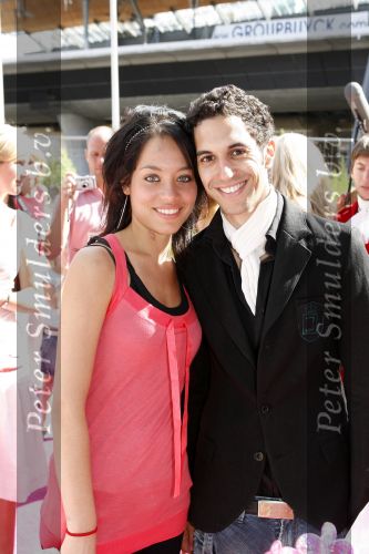 Amsterdam 15 juli 2006
Premiere K3 in pathe arena.
Cast het huis Anubis