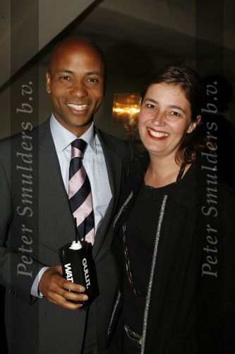 Amsterdam 19 mei 2006
Presentatie blad Gullit in vak zuid.
Humberto Tan met vrouw
Peter Smulders